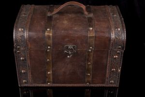 BDSM storage trunk for your kinky dungeon toys.