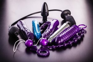 A variety of dildos, butt plugs and anal beads for your dungeon